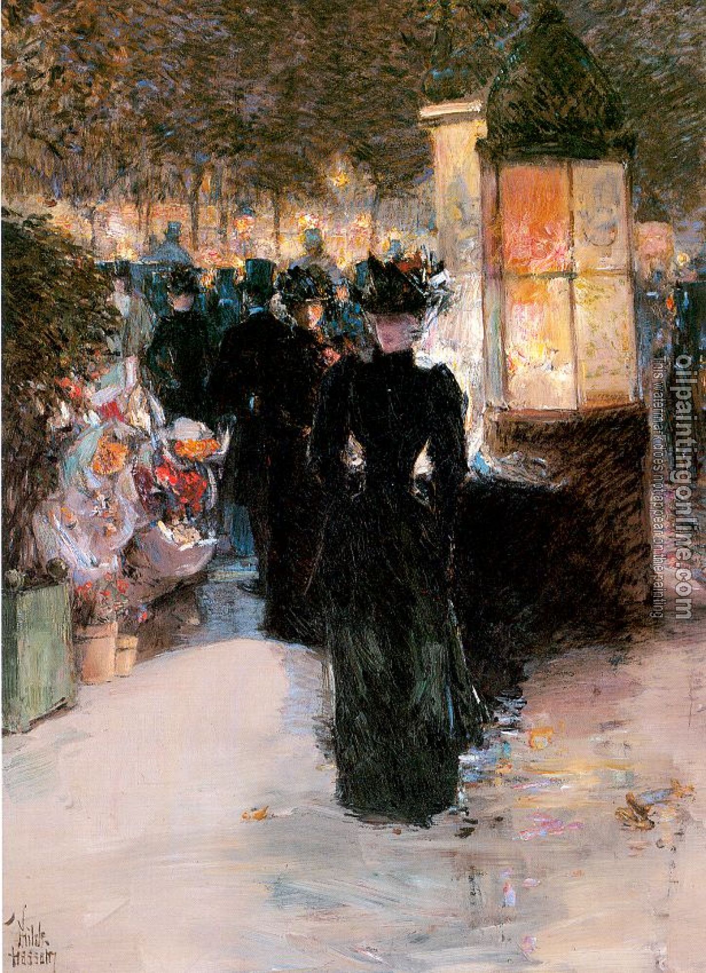 Hassam, Childe - Oil On Canvas